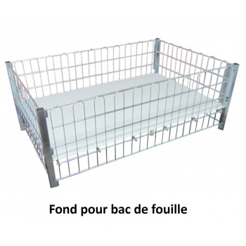 Bac a fouille avec un Fond