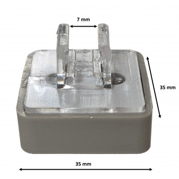 Dimensions support aimanté