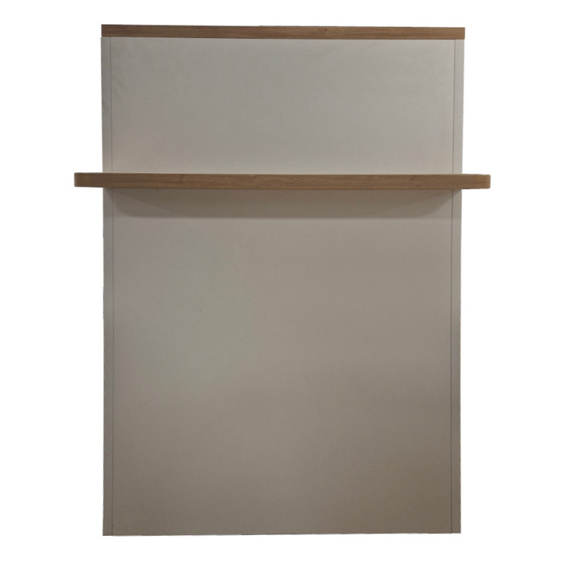 Meuble comptoir blanc largeur 670 mm