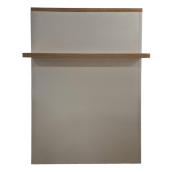 Meuble comptoir blanc largeur 670 mm